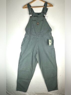 Garden Gear Bib Overalls Padded Knees Slate Blue NWT Gardening Outdoor